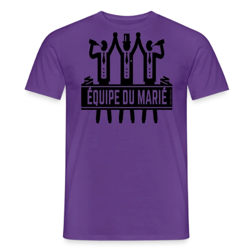 T-shirt EVG Équipe du Marié : La Fête Inoubliable - T-shirt homme