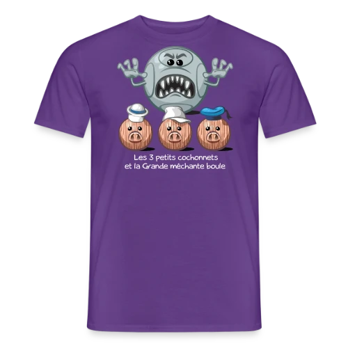 Les 3 petits cochons - T-shirt homme