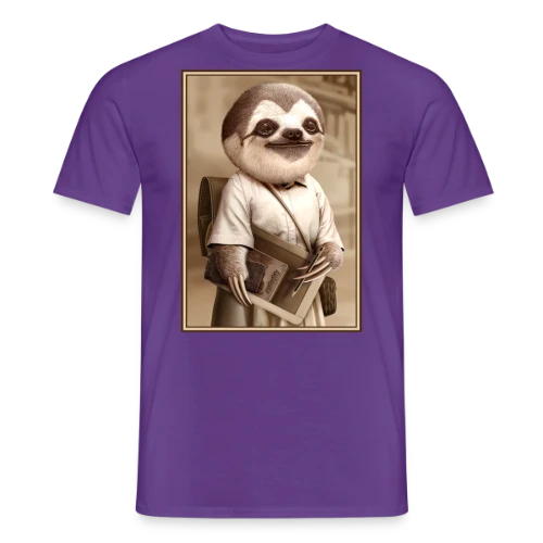 Le Paresseux Écolier - T-shirt homme