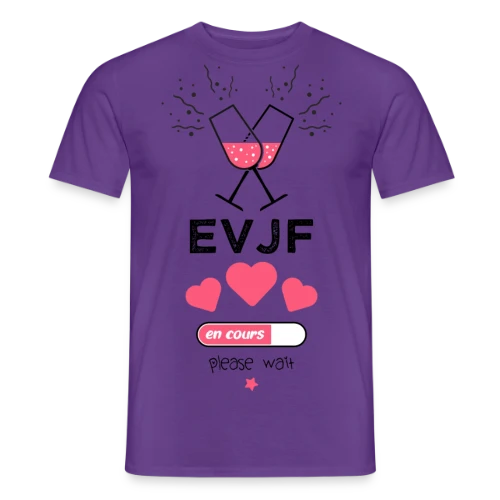 EVJF en cours, patientez ! - T-shirt homme