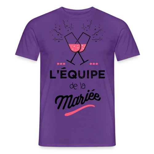 T-shirt "Équipe de la Mariée" | EVJF - T-shirt homme