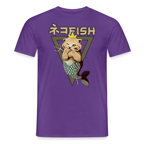 Chat Sirène - T-shirt homme