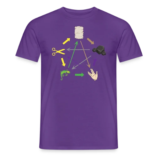 Pierre Feuille Ciseaux Lézard Spock - Geek & Humour - T-shirt homme