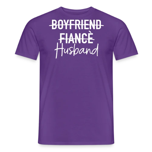 Ami, Fiancé, Époux : Mariage - T-shirt homme