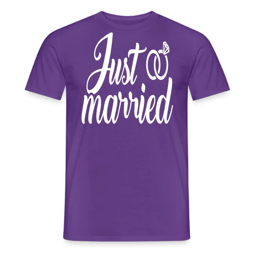 Just Married - T-shirt homme