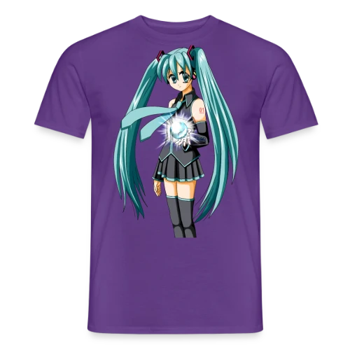 Miku Manga : Jolie Fille Style Anime Kawaii - T-shirt homme
