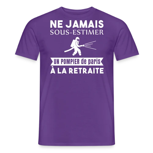 Pompier de Paris Retraité - T-shirt homme
