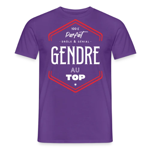 T-shirt Gendre Parfait et au Top - T-shirt homme