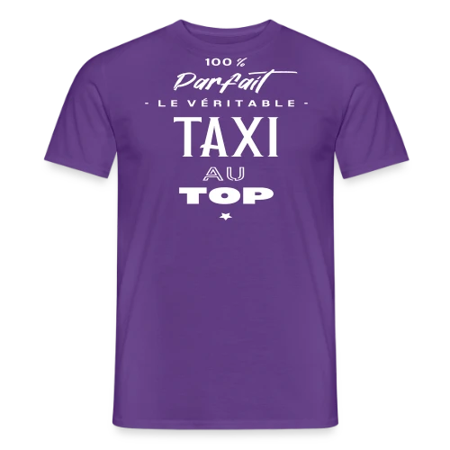 Taxi au Top : L'Humour sur la Route - T-shirt homme