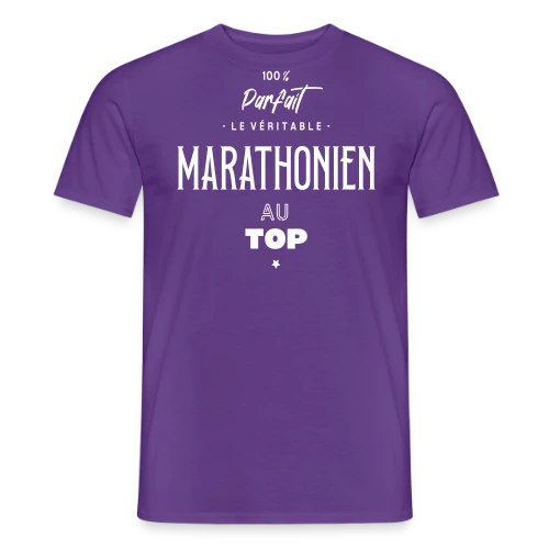 Marathonien au Top - T-shirt homme