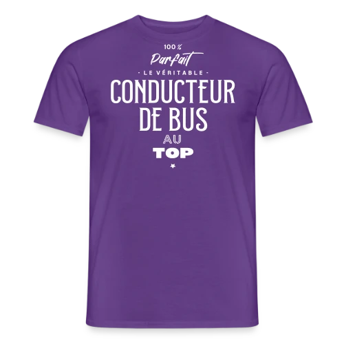 Le Chauffeur de Bus au Top - T-shirt homme