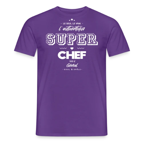 Super Chef Génial : L'Authentique - T-shirt homme