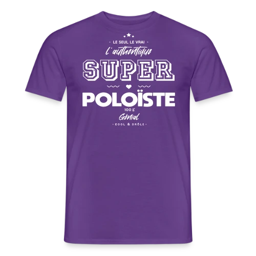 Super Poloïste Authentique : Le T-shirt Humour Water-Polo - T-shirt homme