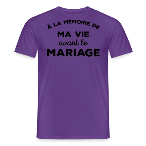 Adieu Vie de Célibataire - T-shirt homme