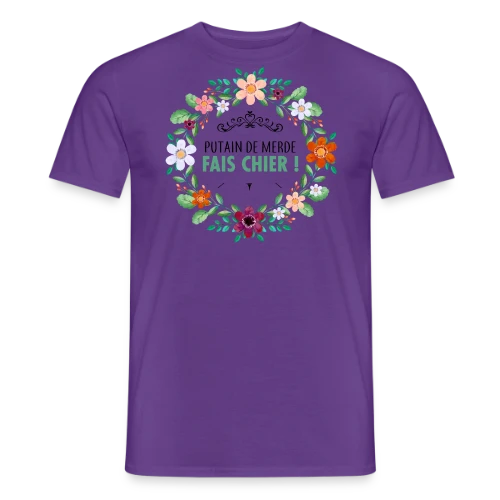 Coup de Gueule Fleuri - T-shirt homme