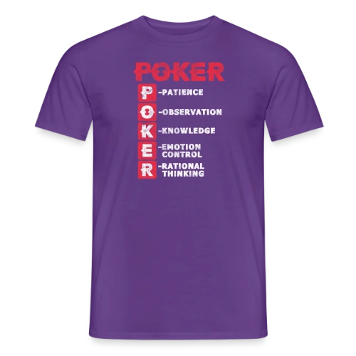 La Vie est un Poker - T-shirt homme