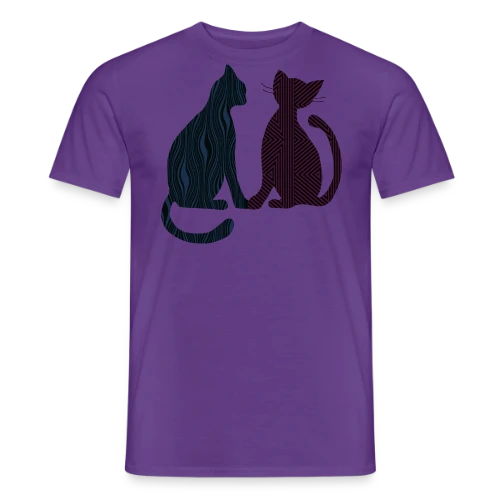Amour Félin - T-shirt homme