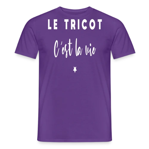 T-shirt Le Tricot C'est la Vie - T-shirt homme