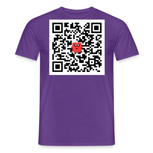 QR Code Mignon - T-shirt homme