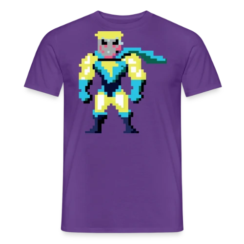 Super-Héros Pixel Franck - T-shirt homme