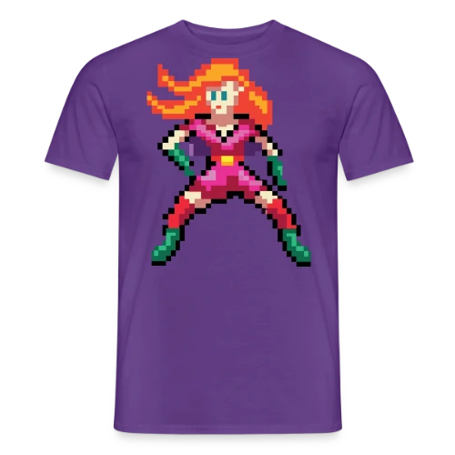 Super-Héroïne Rouge - T-shirt homme