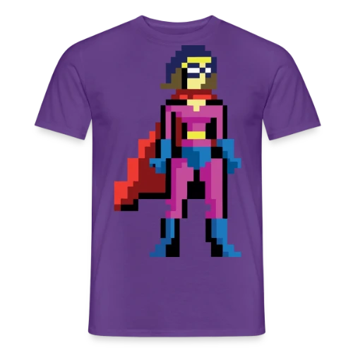 Super-Héroïne Pixel Anna - T-shirt homme
