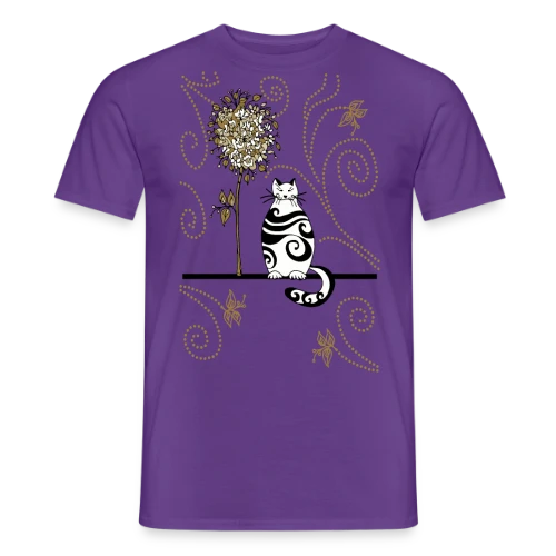Félin Mystérieux - T-shirt homme