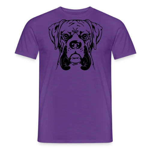 Jeune Boxer, Chien Combattant - T-shirt homme