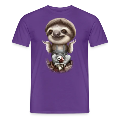 Le Paresseux S'en Fiche - T-shirt homme