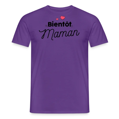T-shirt Bientôt Maman : Annonce Grossesse Originale - T-shirt homme