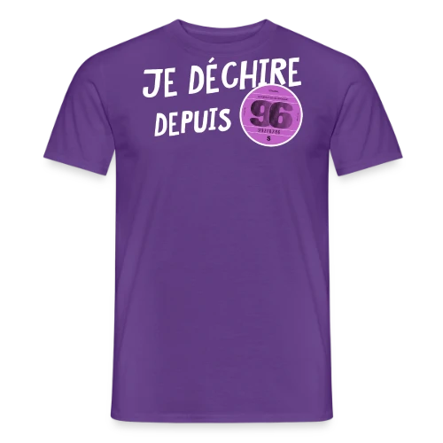 T-shirt Je déchire depuis 1996 - Anniversaire Fun & Vintage - T-shirt homme