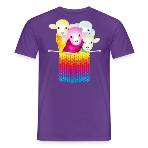 Mouton Tricoteur Rigolo - T-shirt homme