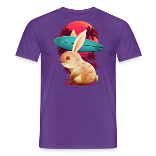 Lapin Surfeur Estival - T-shirt homme