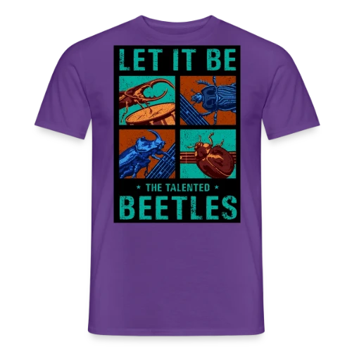 The Beetles : Insectes Musiciens Rock - T-shirt homme