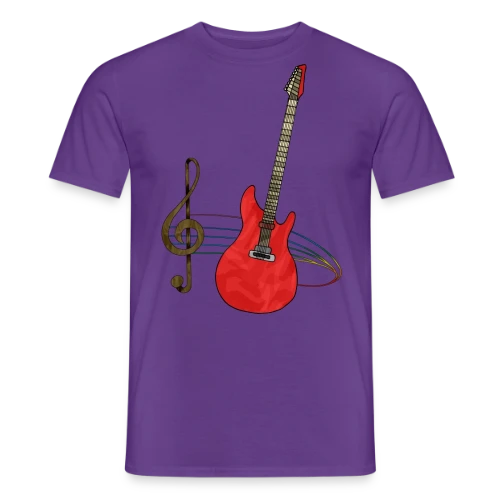 T-shirt Guitare Passion - T-shirt homme