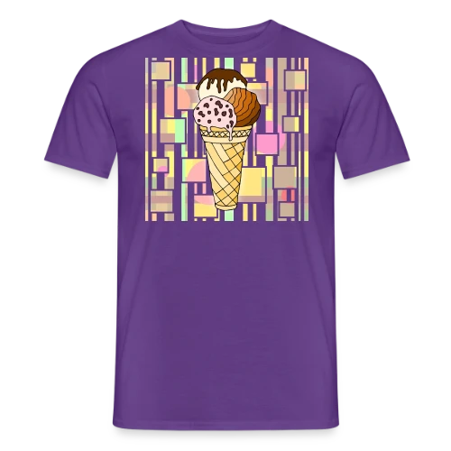 Plaisir Glacé Gourmand - T-shirt homme