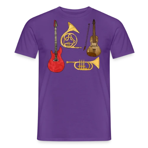 Passion Musique & Instruments - T-shirt homme