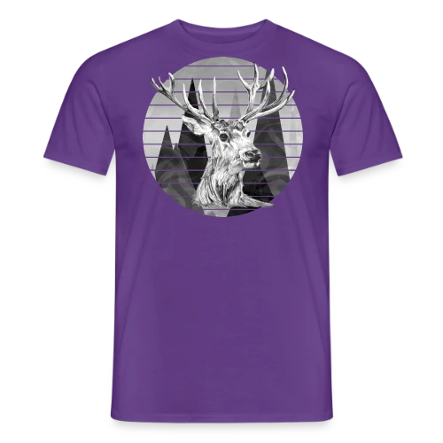 Cerf Majestueux - T-shirt homme