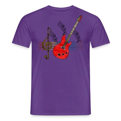 Guitare Addict - T-shirt homme