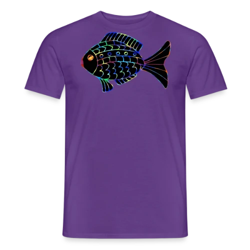 Passion Pêcheur - Motif Poisson - T-shirt homme