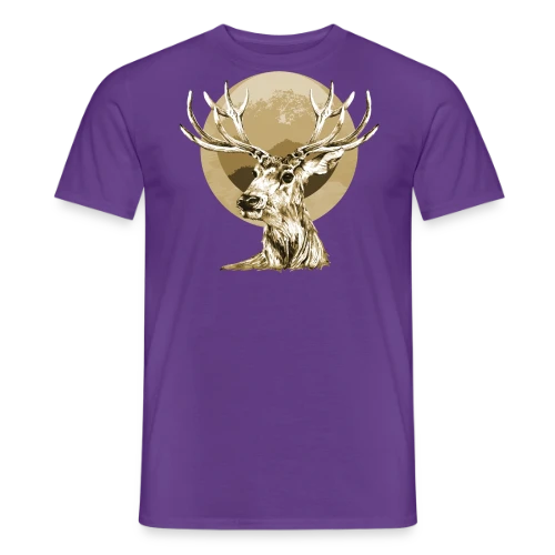 Cerf Majestueux - T-shirt homme