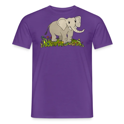 L'Éléphant Majestueux - T-shirt homme