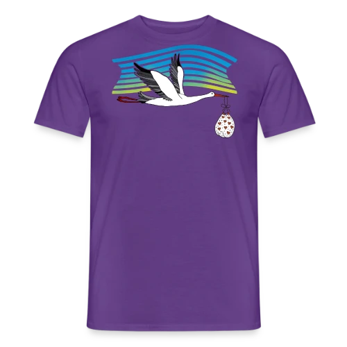 Cigogne Majestueuse - T-shirt homme
