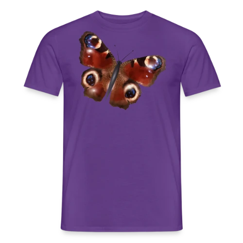 Élégance du Papillon Paon - T-shirt homme