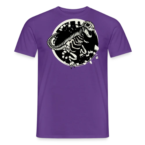 T-Rex Fossile : Le Squelette de Dinosaure Mythique - T-shirt homme