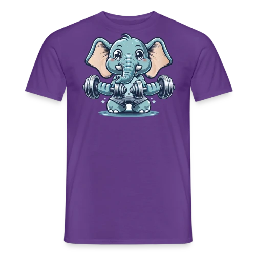 L'Éléphant Sportif Rigolo - T-shirt homme