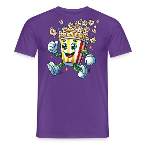 T-shirt Popcorn Comique : La Star de Vos Soirées Ciné - T-shirt homme