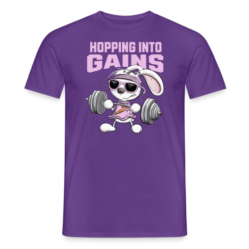 Lapin Musculation - Puissance Carottes - T-shirt homme