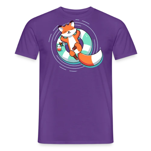 Renard Chill' en Bouée Tropicale - T-shirt homme
