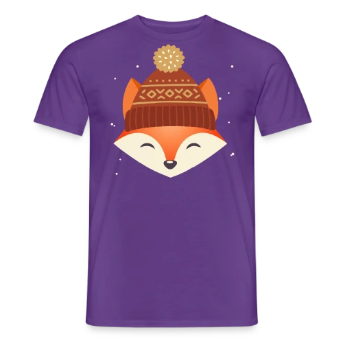 T-shirt Renard Urbain au Bonnet Stylé - T-shirt homme